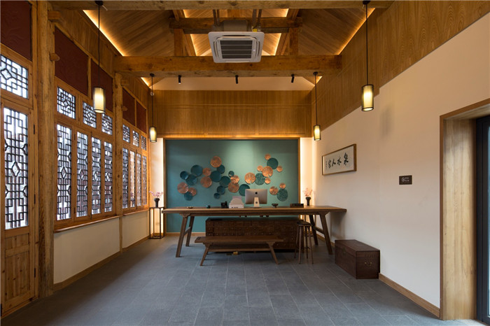 山東濟南百花洲古建筑落群改精品酒店室內(nèi)設計方案