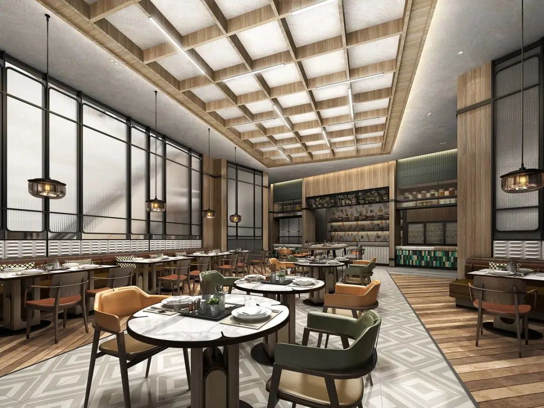 肇慶首家喜來登國際五星級(jí)酒店餐廳設(shè)計(jì)方案賞析